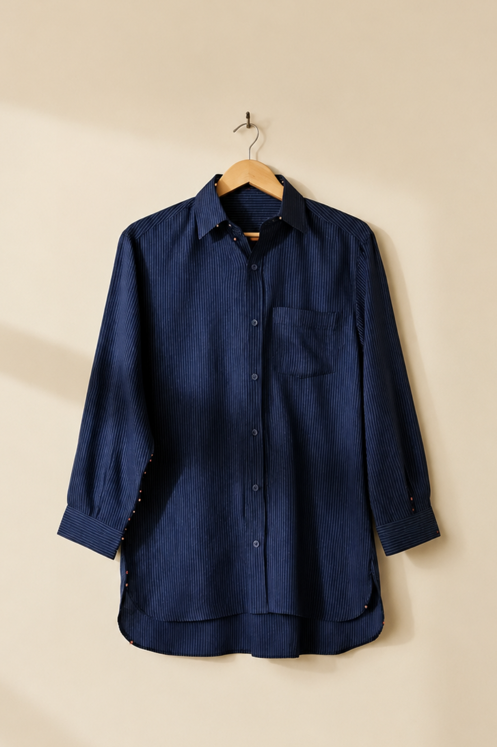 Midnight Blue Button Down Shirt