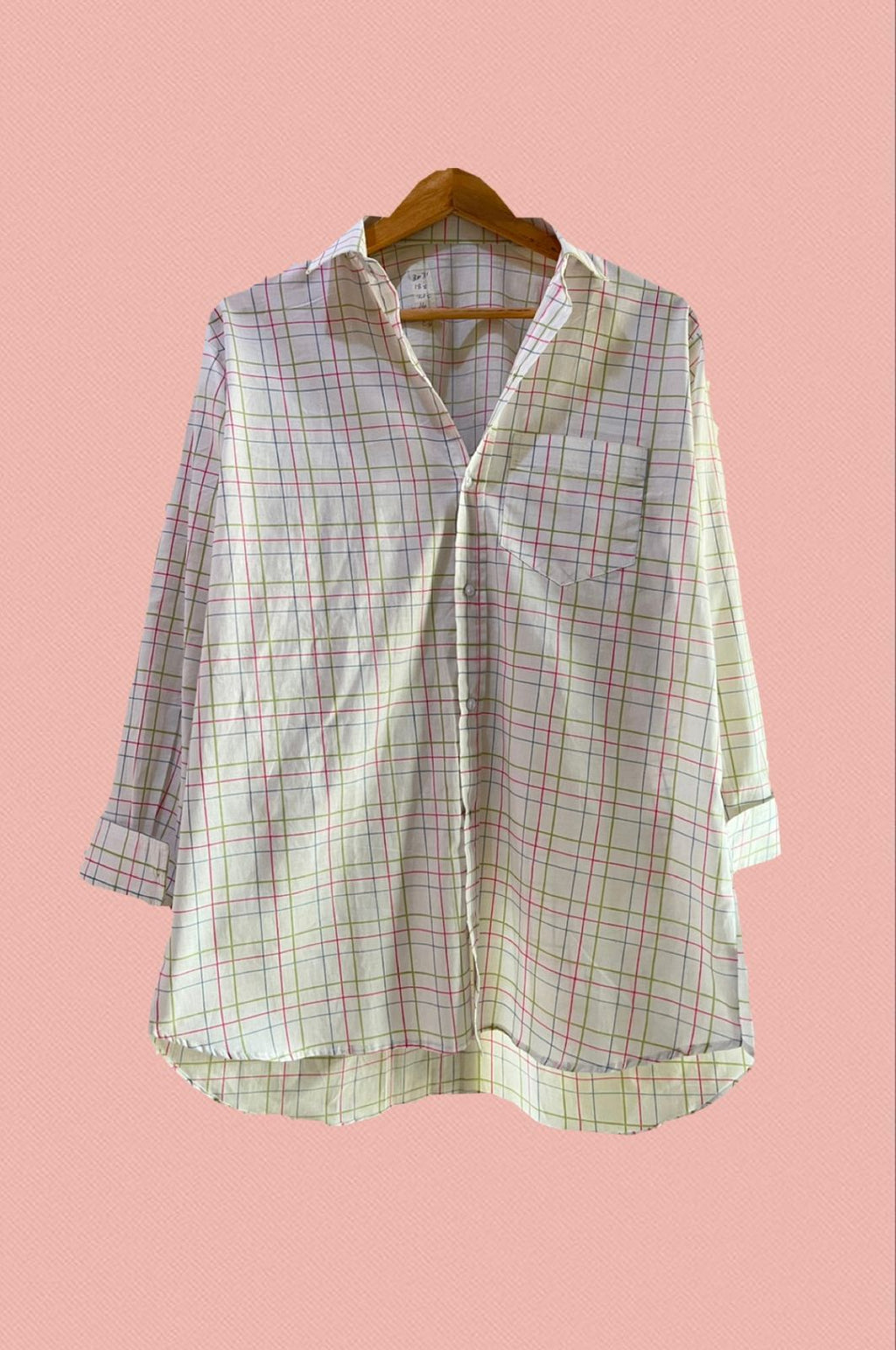 Multibox Oversized Button-Down Shirt