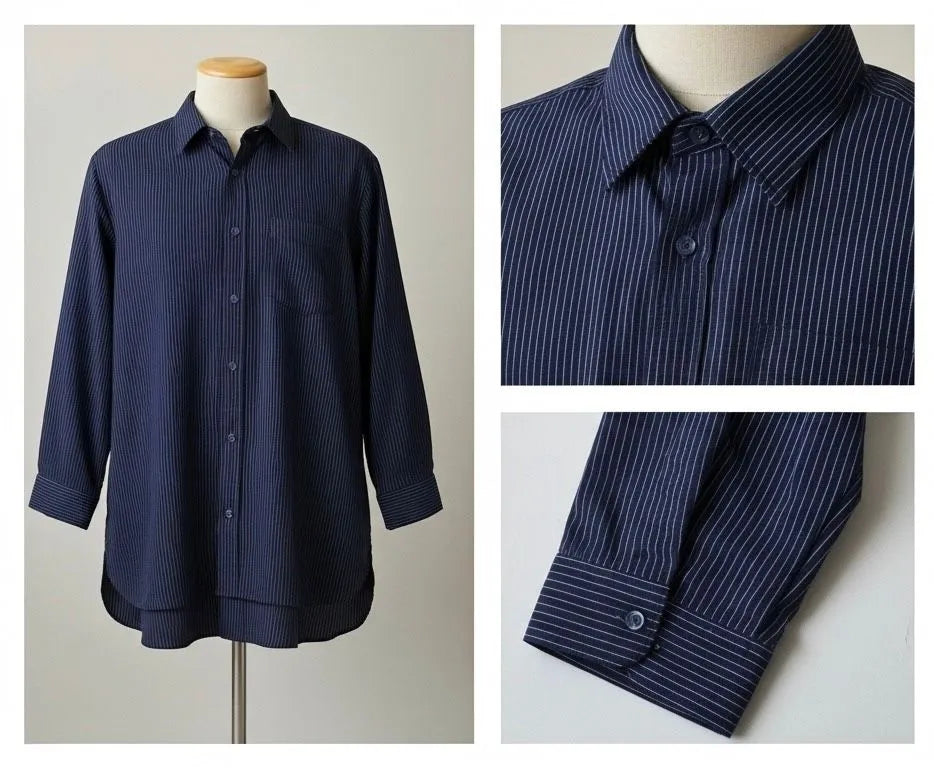 Midnight Blue Button Down Shirt