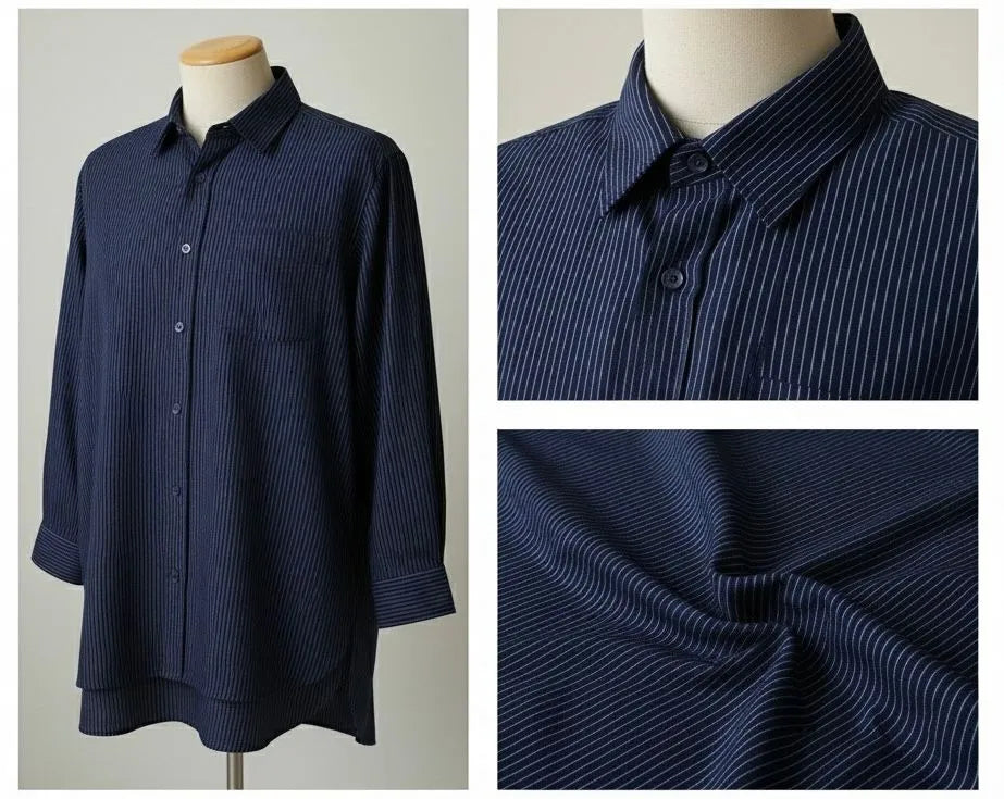 Midnight Blue Button Down Shirt